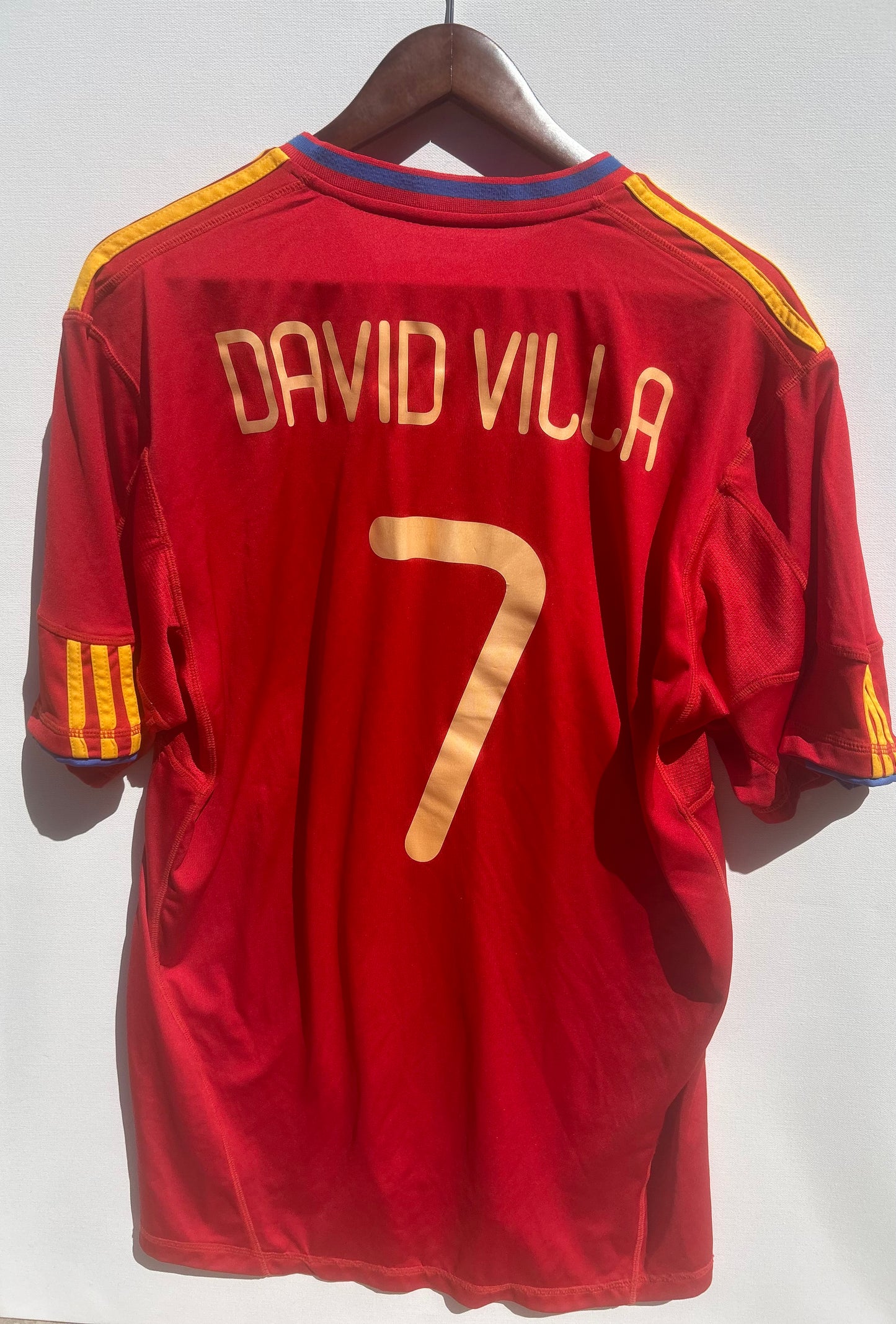 David Villa Spain 2009 Kit Adult XL
